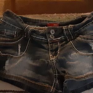 Bongo size 3 Stone wash denim shorts